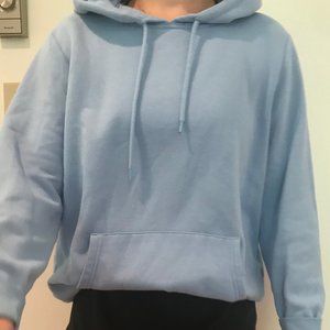 Light blue hoodie
